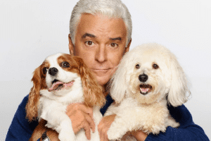 image of john-ohurley with two dogs