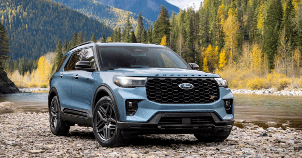 image of 2025 ford explorer