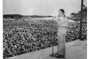image of bob hope wwII