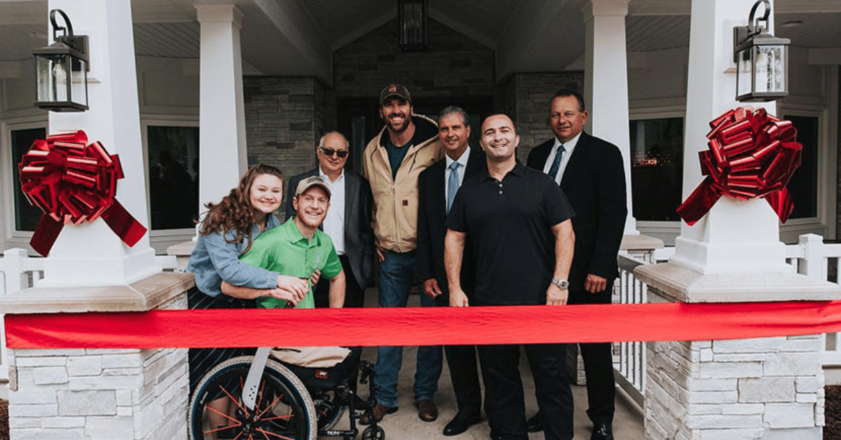 image of Jared Allens Homes for Wounded Warriors