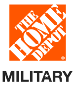 The Home Depot Military support logo